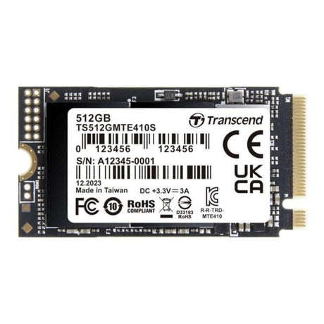 TS512GMTE410S - Transcend 512GB MTE410S PCIe NVMe SSD