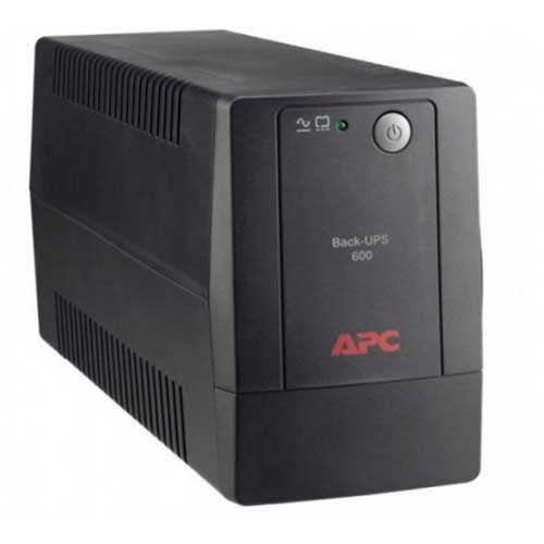 APC BX600L-LM uninterruptible power supply (UPS) Line-Interactive 0.6 kVA 300 W 4 AC outlet(s)