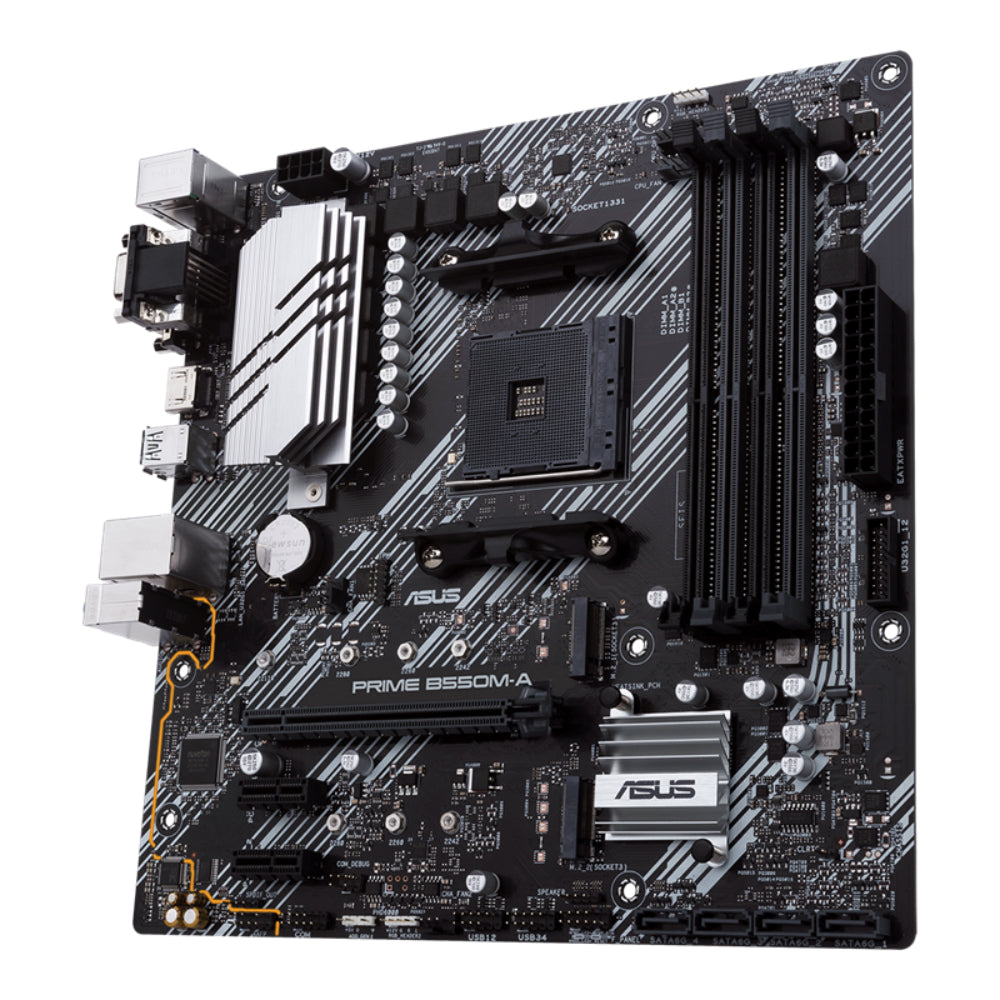 B550M-A - Asus PRIME AM4 DDR4 Micro-ATX Motherboard