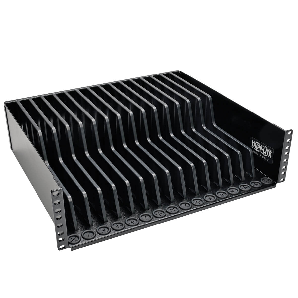 3U RACK MOUNT TABLET/IPAD/LAPTOP CHROMEBOOK STORAGE SHELF– Aeonfly