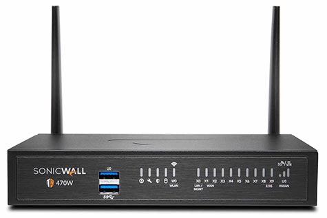 TZ470W - SonicWall Gen 7 Wireless Next-Generation Firewall Appliance