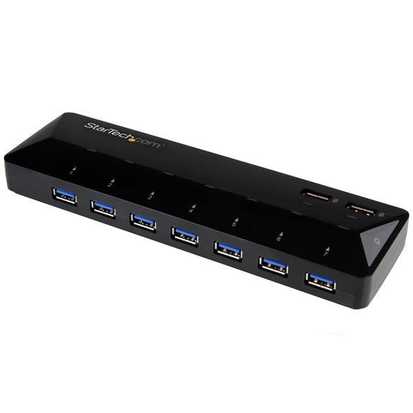 StarTech.com ST93007U2C interface hub USB 3.2 Gen 1 (3.1 Gen 1) Type-B 5000 Mbit/s Black