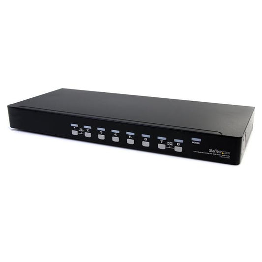 StarTech.com SV831DUSBAU KVM switch Rack mounting Black