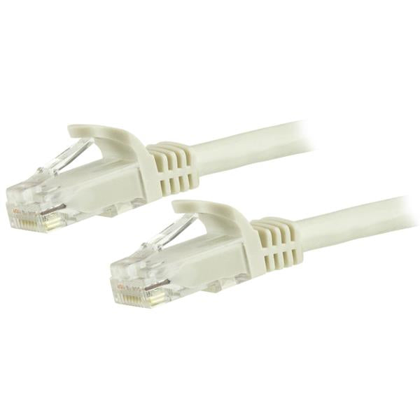 StarTech.com N6PATCH125WH networking cable White 1500" (38.1 m) Cat6 U/UTP (UTP)