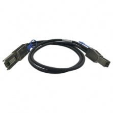 QNAP CAB-SAS20M-8644-8088 Serial Attached SCSI (SAS) cable 78.7" (2 m) Black, Metallic