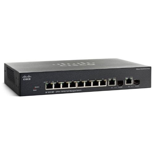 SRW208P-K9-NA - Cisco SF302-08P