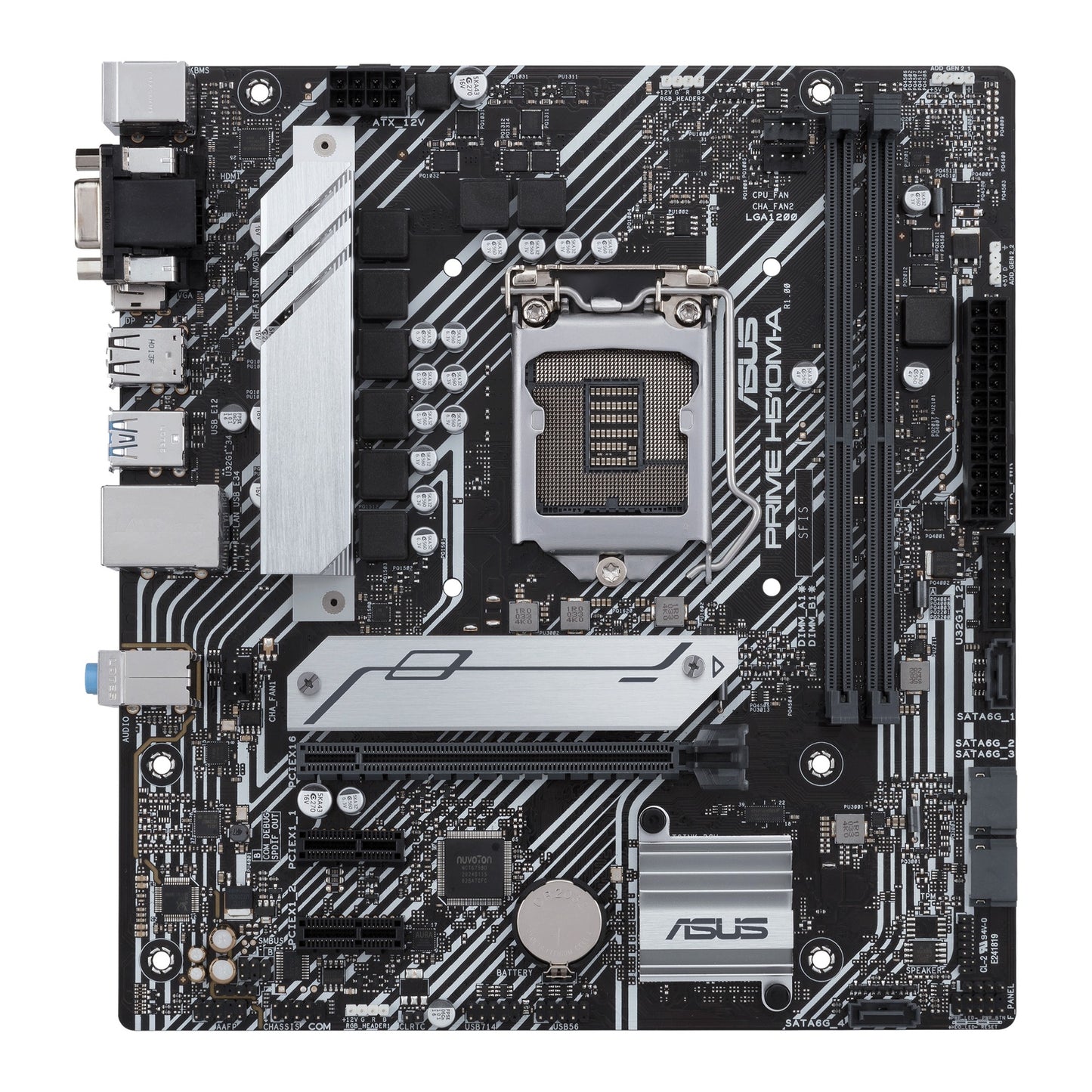 ASUS PRIME H510M-A/CSM motherboard Intel H510 LGA 1200 micro ATX