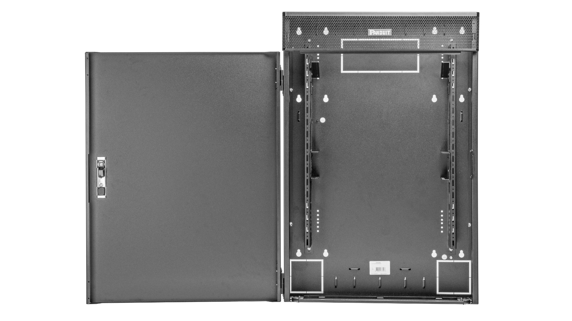 WME3BL - Panduit VERTICAL WALL MNT ENCLOSURE3RU