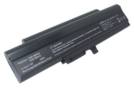 VGP-BPS5-TM - Total Micro TOTALMICRO: THIS HIGH QUALITY 6 CELL, 7.4V, 7200MAH LI-ION BATTERY IS BUILT WITH