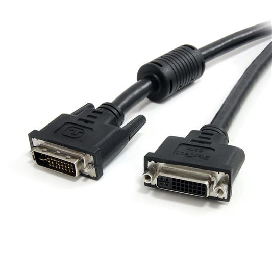 EXTEND YOUR DVI-I (DUAL LINK) CONNECTION BY 6FT - 6 FT DVI MALE TO FEMALE CABLE