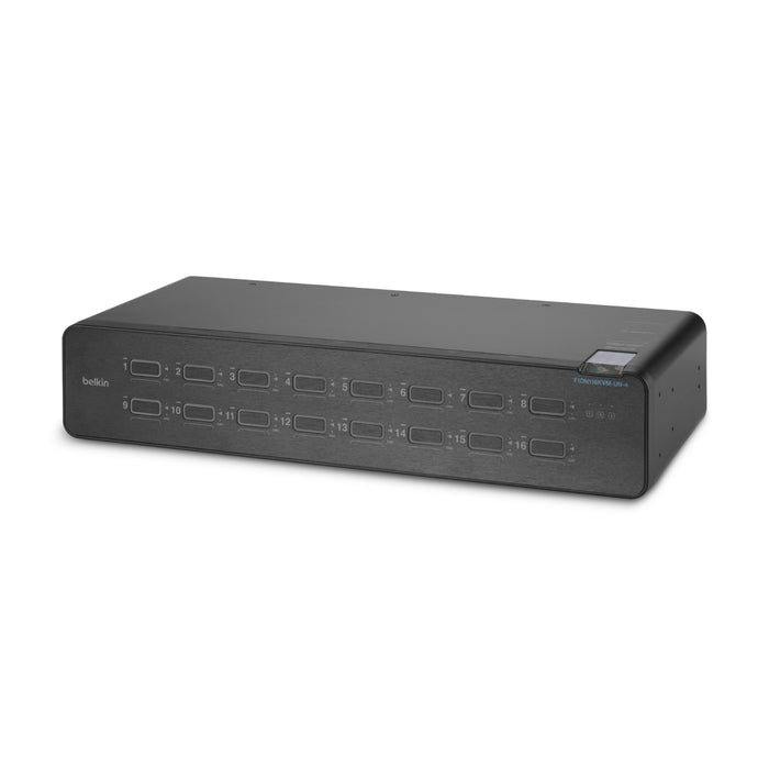 Belkin F1DN116KVM-UN-4 KVM switch Rack mounting Black