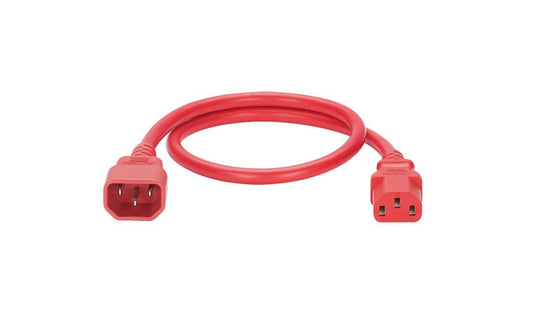 Panduit NPCB04-X power cable Red 94.5" (2.4 m) IEC C20 IEC C19