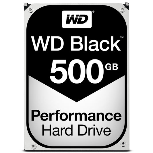 WD BLACK - 500 GB - INTERNAL - 3.5 - SERIAL ATA - 7200 RPM - 64 MB