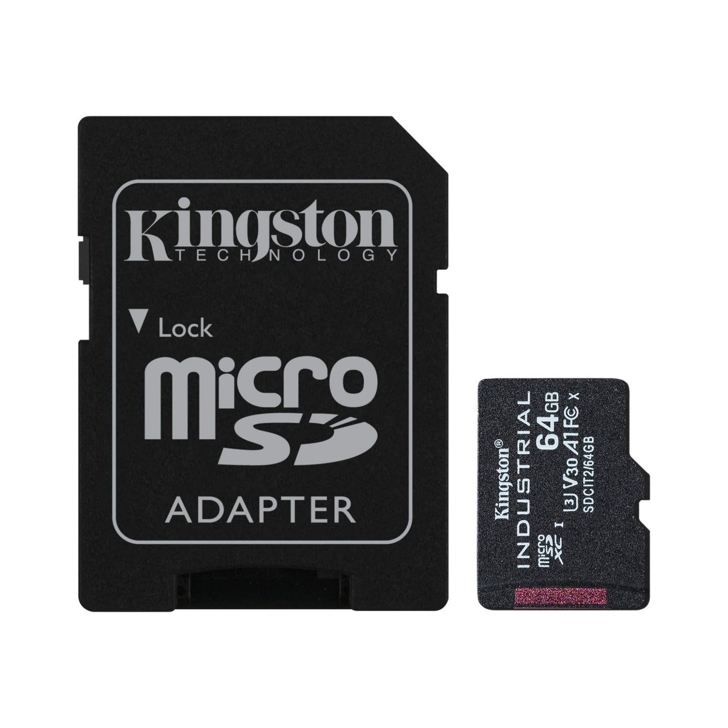 Kingston Technology Industrial 64 GB MicroSDXC UHS-I Class 10