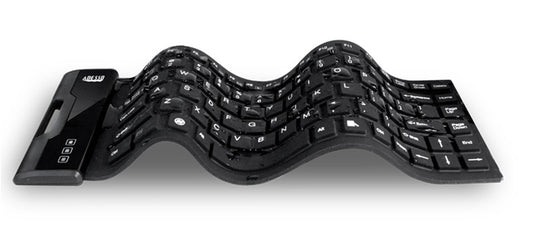 AKB-212UB - Adesso ANTIMICROBIAL WATERPROOF FLEX KEYBOARD (MINI SIZE)