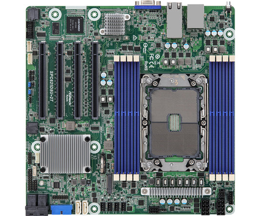 SPC621D8U-2T - Asrock SOCKET P+ LGA 4189 INTEL C621A CHIPSET MICRO-ATX SYSTEM BOARD MOTHERBOARD SUPPORTS XEON SCALABLE DDR4 8X DIMM