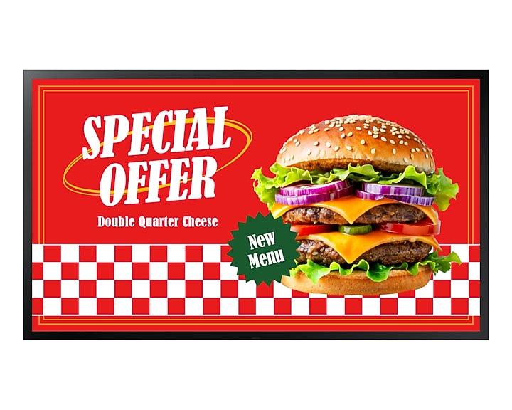 LH55OHDEBGBXEN - Samsung OH55DX 55-Inch 4K UHD High-Brightness Outdoor Digital Signage Display