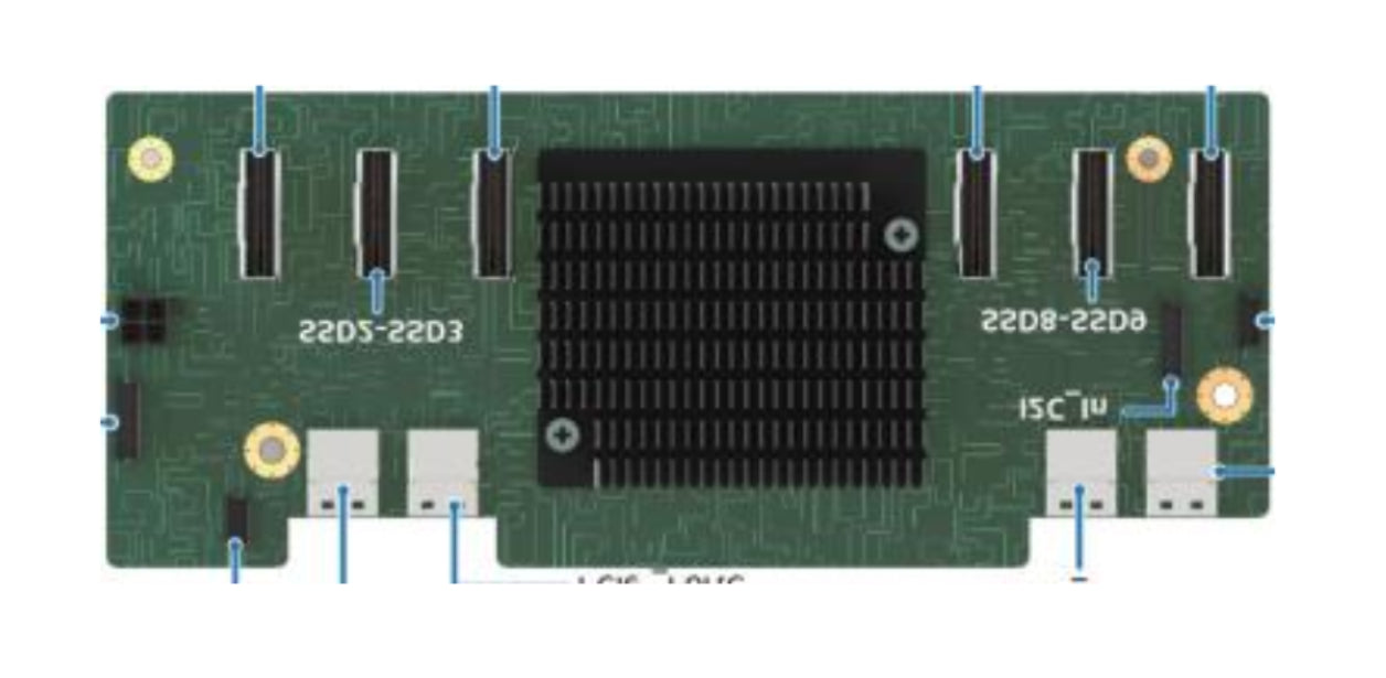 2U MIDPLANE X16 TO X48 SWITCH NVME CYPSWITCHMP