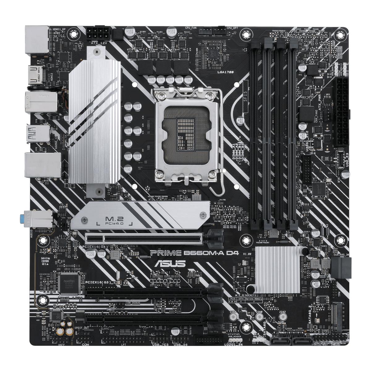 B660M-A - Asus PRIME LGA1700 DDR5 Micro-ATX Motherboard