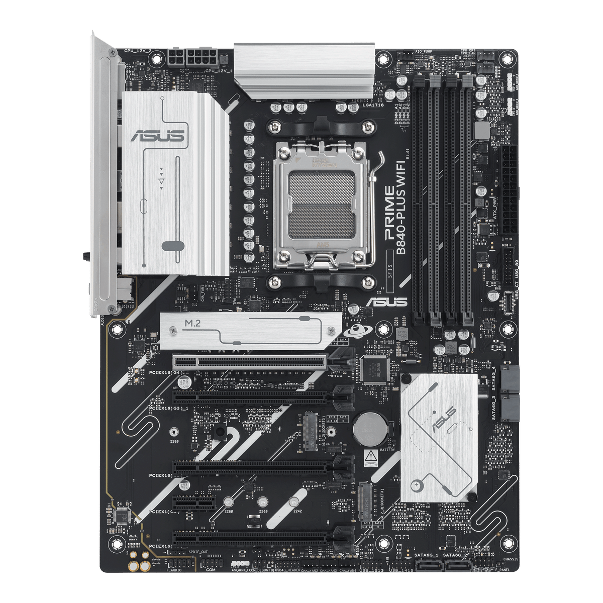 B840-PLUS - Asus AMD AM5 B840 ATX AI Ready DDR5 Motherboard