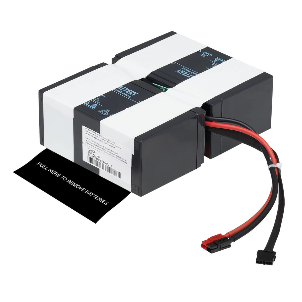 UPS REPLACEMENT BATTERY CARTRIDGE FOR TRIPP LITE SUINT1000LCD2U UPS SYSTEM, 24V