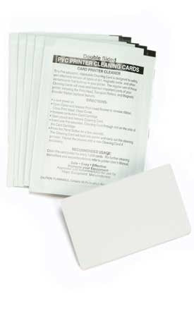 ZEBRA CLEANING CARD KIT (BOX OF 100 CARDS) FOR ALL PRINTERS