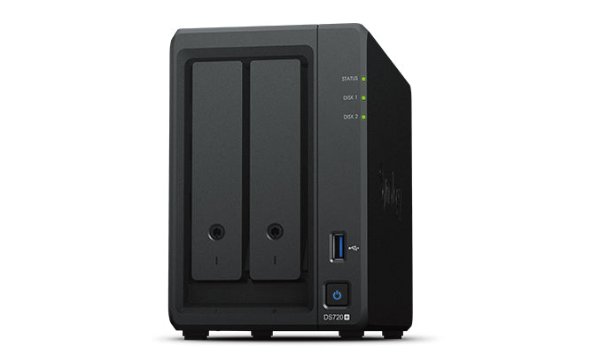 Synology DiskStation DS720+ NAS/storage server Desktop Ethernet LAN Black J4125