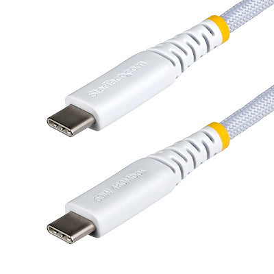 USB2CC1FTNCBRWH - StarTech 1ft 30cm White USB-C Charging Cable