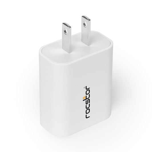 Y10A256-W1 - Rocstor 20W SMART USB-C POWER ADAPTER