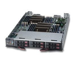 SBI-7127R-S6 - Supermicro INTEL (10) DP IVY BRIDGE BLADE