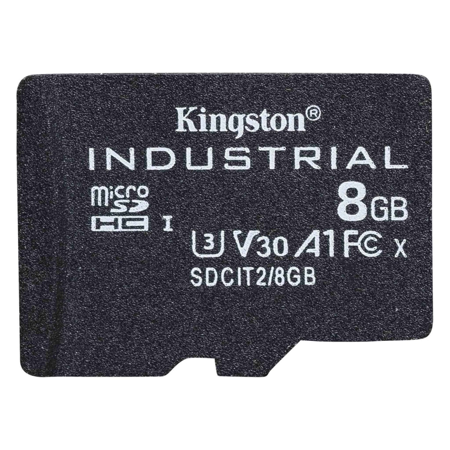 8GB MICROSDHC INDUSTRIAL C10 A1 PSLC CARD SINGLE PACK W/O ADAPTER