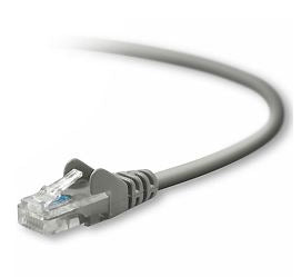 Belkin CAT5e Snagless Crossover Patch Cable 20 ft networking cable Gray 240" (6.1 m)