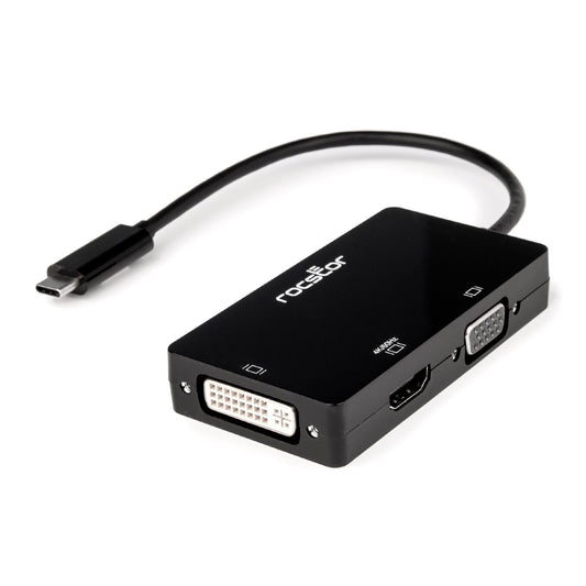 Y10A250-A1 - Rocstor USB-C MULTIPORT VIDEO ADAPTER