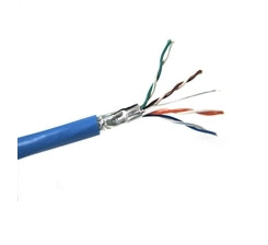 T2404L6SHP-BL - Weltron CAT6 SOLID FTP CMP BLUE 1000 TAA COMPLI