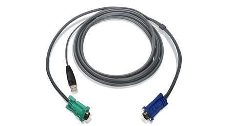 G2L5203UTAA - iogear BONDED KVM CABLE, USB, VGA, 10 FEET