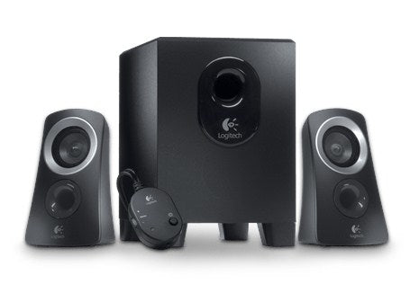 Logitech Speaker System Z313 25 W Black 2.1 channels