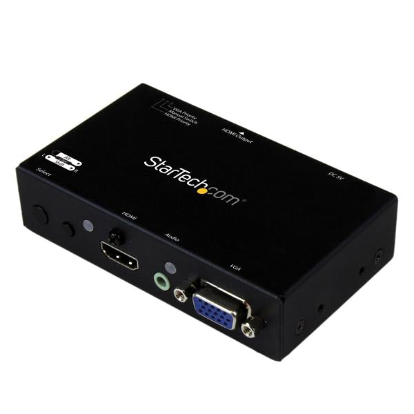 SHARE AN HDMI DISPLAY/PROJECTOR BETWEEN A VGA AND HDMI AUDIO/VIDEO SOURCE, WITH