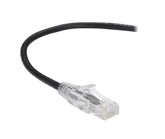 C6PC28-BK-15 - Black Box CAT6 250-MHZ SNAGLESS 28AWG STRANDED ETHERNET PATCH CABLE - UNSHIELDED (UTP), CM