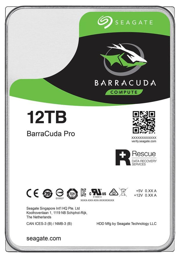 Seagate Barracuda Pro 3.5" 12000 GB Serial ATA III