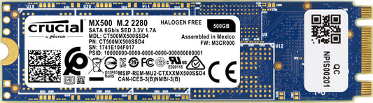 MX500 SSD M.2 500GB SATA 6GB/S