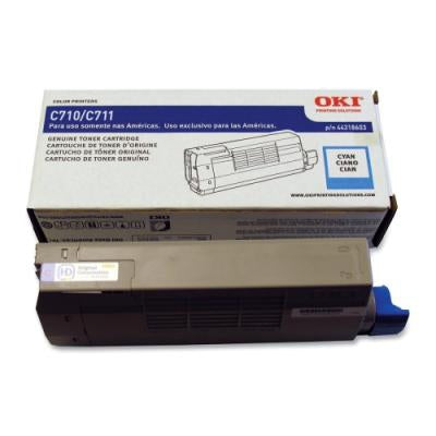 OKI CYAN TONER FOR C711DN, C711DTN, C711N - 11.5K TONER - ISO