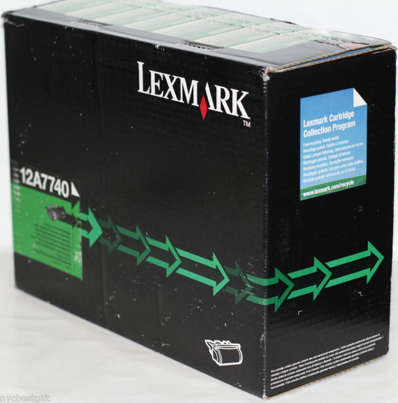 Lexmark 12A7740 toner cartridge Original Black 1 pcs