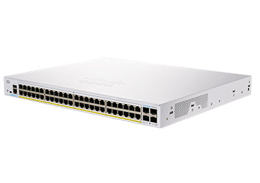 Cisco CBS350-48FP-4X-NA network switch Managed L2/L3 Gigabit Ethernet (10/100/1000) Silver