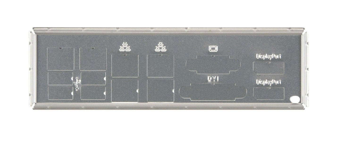 MCP-260-00093-0N - Supermicro SPARE PARTS-1, STANDARD I/O SHIELD FOR X11SSZ WITH EMI GASKET,ROHS/REACH