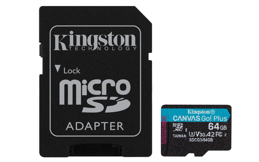 Kingston Technology Canvas Go! Plus 64 GB MicroSD UHS-I Class 10