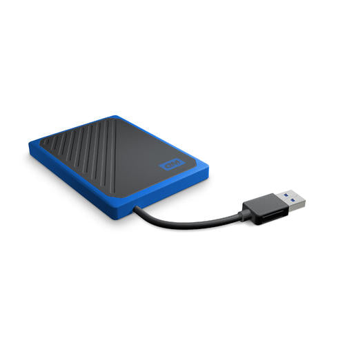 Western Digital My Passport Go 500 GB Black, Blue