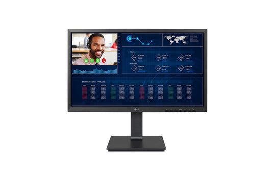 LG 24CN650N-6N All-in-One PC/workstation IntelÂ® CeleronÂ® 23.8" 1920 x 1080 pixels 16 GB eMMC All-in-One thin client Black