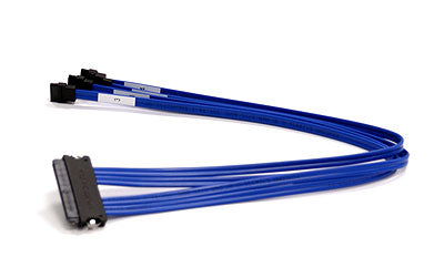 Supermicro CBL-0103L SATA Expander Cable SATA cable 19.7" (0.5 m) Blue