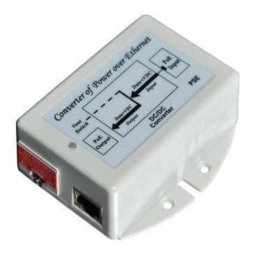 TP-POE-1224 - Tycon Systems 48V 802.3AF INPUT, SWITCH SELECTABLE 12V