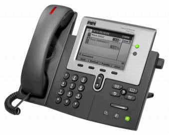 Cisco 7941G, Refurbished IP phone Gray LCD